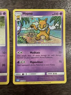 💤 Drowzee 011 + Hypno 012 💤 /034 CLB Pokemon TCG Classic Collection – NM - Image 3