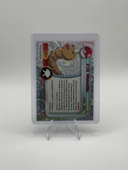 Pokemon #13 Weedle 1999 TV Animation Edition Black Logo Topps - Image 2
