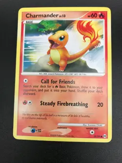 Charmander 59/99 Platinum Arceus Pokemon NM NON HOLO - Image 1