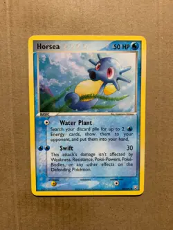 Horsea 58/109 EX Team Rocket Returns - Common Pokemon Card - NM/Mint - Image 1