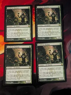 MTG Sticker EDH CEDH Deathrite Shaman x4 Read - Image 1