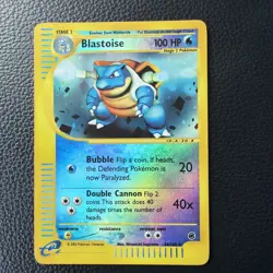 Pokemon EXPEDITION - #36/165 Blastoise - Reverse Holo - VLP+ ✨ - Image 1