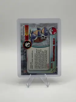 Topps Pokemon TV Animation Series 1 Blastoise #9 Blue Logo LP - Image 2