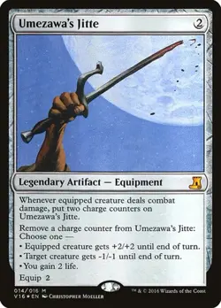 Umezawa's Jitte - Foil From the Vault: Lore HP MTG - Image 1