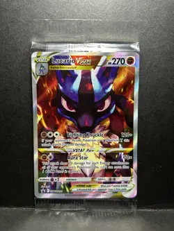 Pokemon Lucario VSTAR SWSH291 Promo Holo English Card - Image 1
