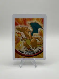 Charizard #06 Topps 1999 Trading card Pokemon TV Animation Edition LP Nintendo - Image 1