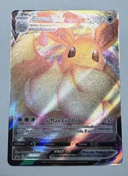 Eevee VMAX SWSH087 Promo – Sword & Shield Black Star Pokemon NM/M - Image 1