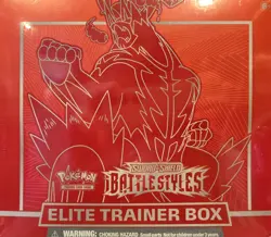 🔥💥POKEMON SWORD & SHIELD BATTLE STYLES ELITE TRAINER BOX💥 (NEW) - Image 3