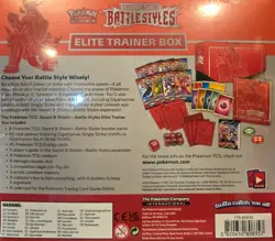 🔥💥POKEMON SWORD & SHIELD BATTLE STYLES ELITE TRAINER BOX💥 (NEW) - Image 4