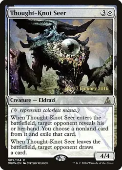 Thought-Knot Seer - Foil Prerelease Promo OGW HP MTG - Image 1