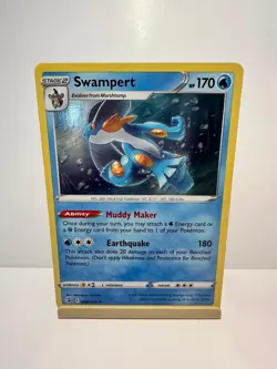 Swampert 064 Holo Rare Fusion Strike Near Mint - Image 1