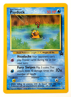 Pokemon Psyduck 20 Black Star League Promo 2000 WOTC NM/M - Image 1