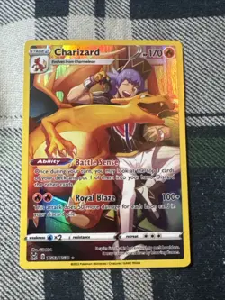 Pokemon Charizard TG03/TG30 Lost Origin Trainer Gallery Ultra Rare Holo 170HP - Image 1