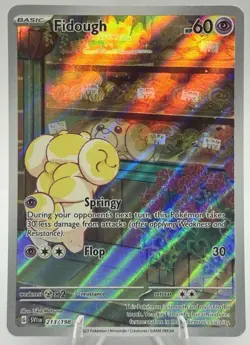 Pokemon Fidough 213/198 SV01 Scarlet & Violet Illustration Rare Holo English NM - Image 1