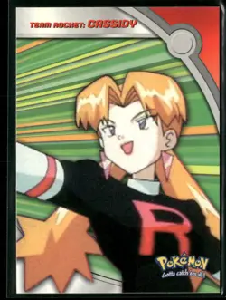 Team Rocket: Cassidy #HV5 Topps Trading Cards Series 2 Pokemon Near Mint - Image 1