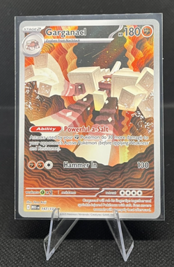 Pokemon Garganacl 147/132 ME01: Mega Evolution Illustration Rare Near Mint! - Image 1