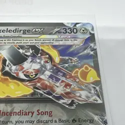 Pokemon Card Skeledirge ex 137/182 Paradox Rift Double Rare Holo - Image 5