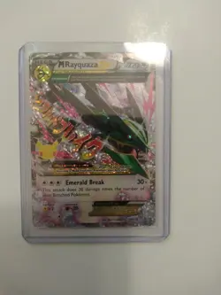 M Rayquaza EX 76/108 Celebrations Classic Collection Pokemon 2021 Near Mint - Image 1