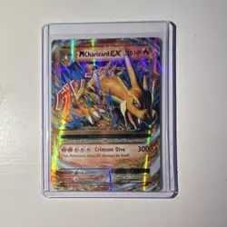 Pokemon TCG M Charizard EX 13/108 Evolutions Ultra Rare Full Art Holo 220HP - Image 1
