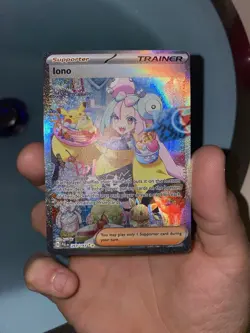 Pokemon TCG Iono Scarlet & Violet Paldea Evolved Card 269/193 Sir NM Full Art - Image 1