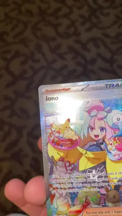 Pokemon TCG Iono Scarlet & Violet Paldea Evolved Card 269/193 Sir NM Full Art - Image 2