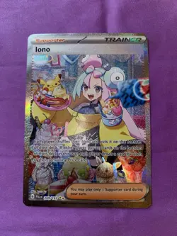 Pokemon TCG Iono Scarlet & Violet Paldea Evolved Card 269/193 Sir NM Full Art - Image 3
