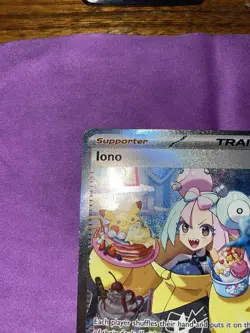 Pokemon TCG Iono Scarlet & Violet Paldea Evolved Card 269/193 Sir NM Full Art - Image 4