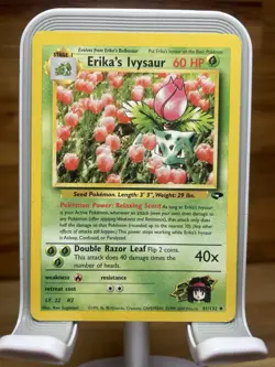 Pokemon TCG Erika's Ivysaur Gym Challenge 41/132 NM Condition WOTC - Image 1