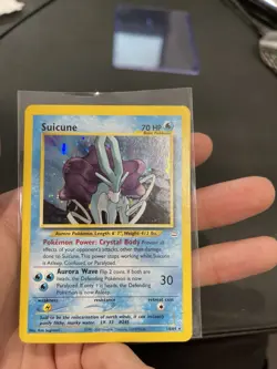 Suicune 14/64 Holo Rare Neo Revelation Pokemon Unlimited Holo MP/HP - Image 1