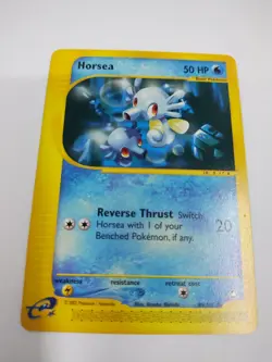 Nm Horsea - 85/147 - Common - Aquapolis - Pokemon Card - NM - Image 1
