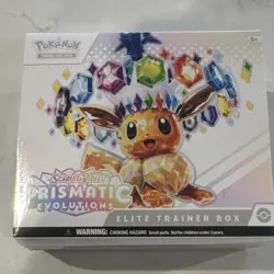 Pokemon TCG Prismatic Evolutions Elite Trainer Box English - Image 1