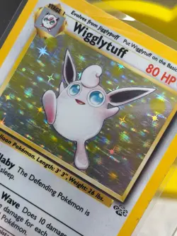 Holo Pokemon Card - Wigglytuff - Jungle Set - 16/64 - Image 2
