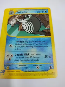 Nm Poliwhirl 88/144 Common Skyridge Pokemon Near Mint - Image 1