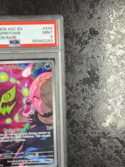 2026 POKEMON ASC EN CYNTHIA'S SPIRITOMB ILLUSTRATION RARE #244 💎 PSA 9 - Image 2