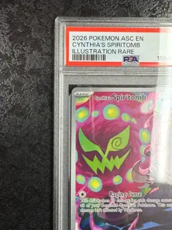 2026 POKEMON ASC EN CYNTHIA'S SPIRITOMB ILLUSTRATION RARE #244 💎 PSA 9 - Image 3