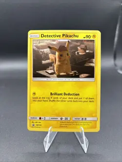 Detective Pikachu SM194 Black Star Promo Holo 2019 Pokemon TCG Card - Image 1