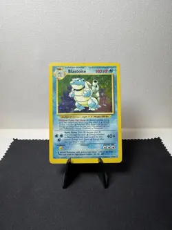 Pokemon TCG: Base Set Unlimited Blastoise 2/102 Holo Rare MP - Image 2