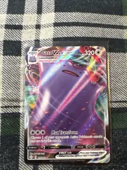 TCG POKEMON DITTO VMAX 051/072 SHINING FATES HOLO - Image 1