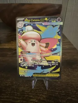 Mega Clefable ex - 103/088 Perfect Order - NM - Full Art - Pokemon Pre-Release - Image 1