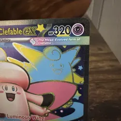 Mega Clefable ex - 103/088 Perfect Order - NM - Full Art - Pokemon Pre-Release - Image 4