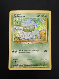 🌿 Bulbasaur 001/034 CLV 🌿 Pokemon TCG Classic Collection NM Holo - Image 1