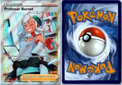 Pokemon Card - Professor Burnet TG26/TG30 Silver Tempest Trainer Gallery LP - Image 3