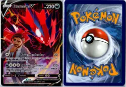 Pokemon Card - Eternatus V TG21/TG30 Lost Origin Trainer Gallery V Rare Holo NM - Image 3