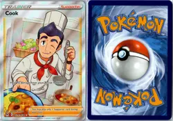 Pokemon Card - Cook TG25/TG30 Lost Origin Trainer Gallery Ultra Rare Near Mint - Image 3