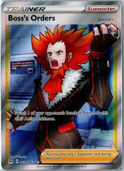 Pokemon Card - Boss's Orders TG24/TG30 Lost Origin Trainer Gallery Ultra Rare NM - Image 1