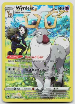 Wyrdeer TG06/TG30 Astral Radiance Trainer Gallery Pokemon NM - Image 1