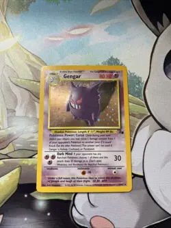 Pokemon Gengar Fossil Holo Foil Unlimited 5/62 MP - Image 1