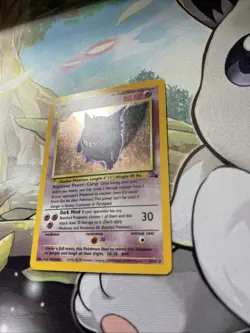 Pokemon Gengar Fossil Holo Foil Unlimited 5/62 MP - Image 2