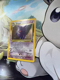 Pokemon Gengar Fossil Holo Foil Unlimited 5/62 MP - Image 3