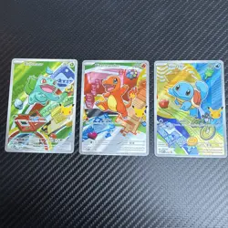 Pokemon First Partner Illustration Collection Kanto Set - Image 1